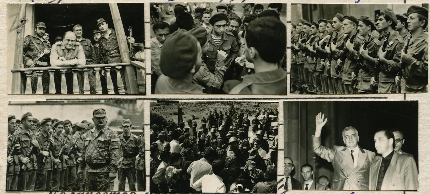 Архивные фото времен Грузино-Абхазской войны