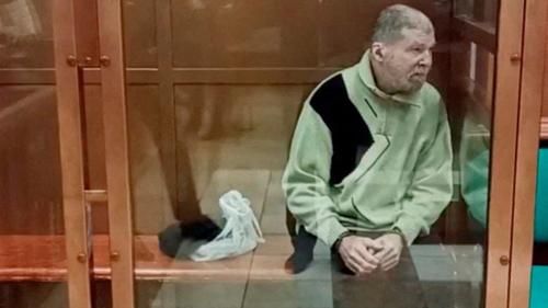 Стивен Хаббард в зале суда в Москве, 7 октября 2024 года. Кадр с видеозаписи