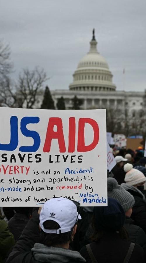 Изображение-DOGE против USAID