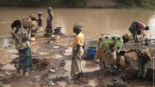Добыча золота в Мали