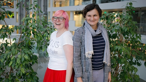 Алла Чикинда и Анна Плюснина