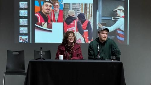 Избирательная агитация немецкой левой партии Die Linke на выборах в муниципальный совет Нюрнберга