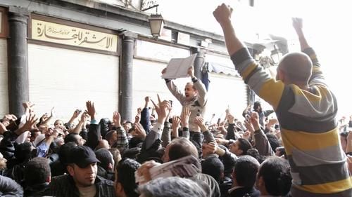 Сотни протестующих в Дамаске скандируют «Даръа — это Сирия»