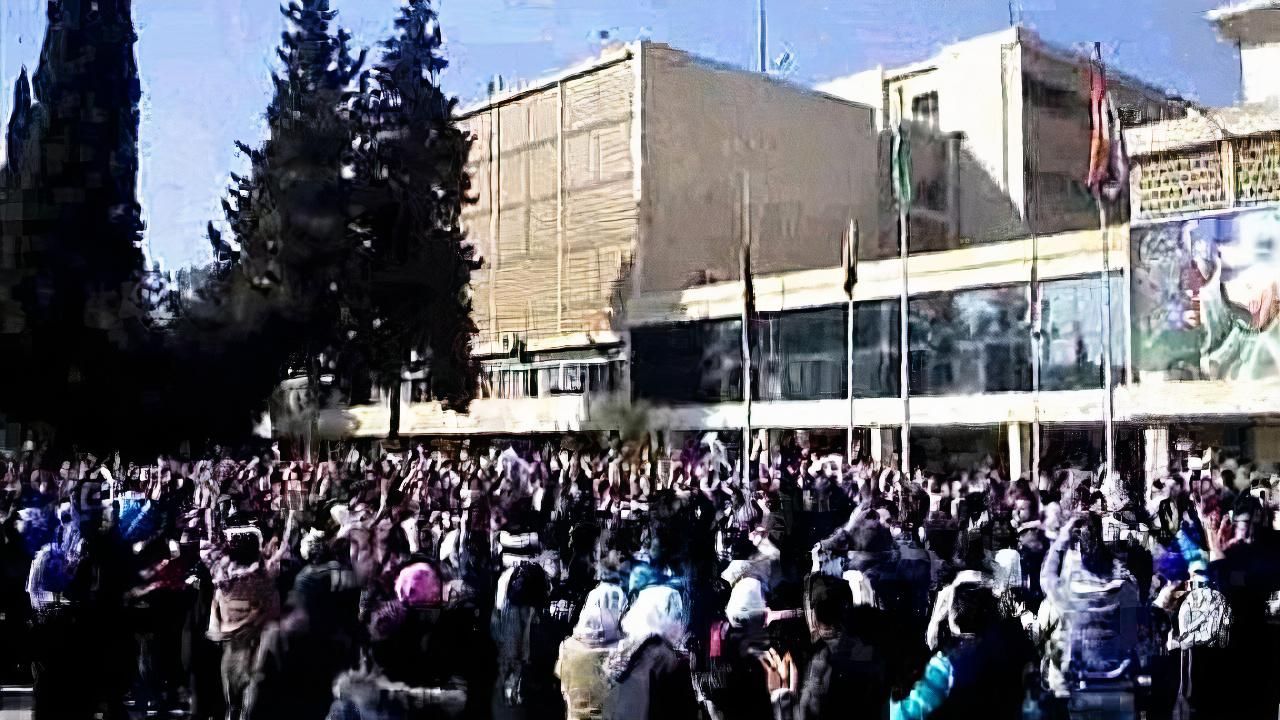 Студенческие протесты в Университете Алеппо