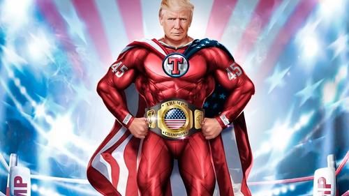 Карточка из NFT-коллекции Дональда Трампа