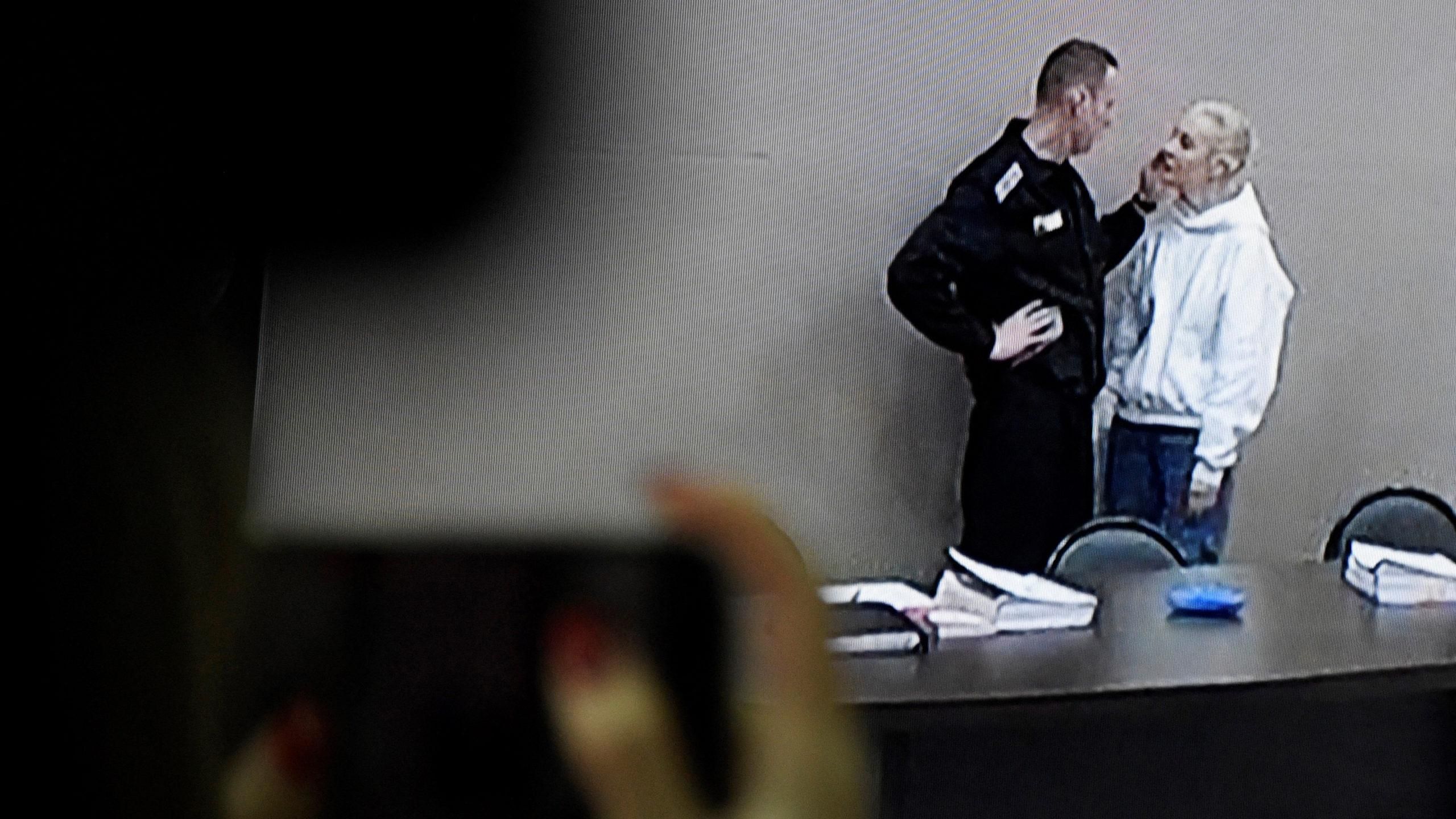 Алексей и Юлия Навальные на суде во владимирской колонии