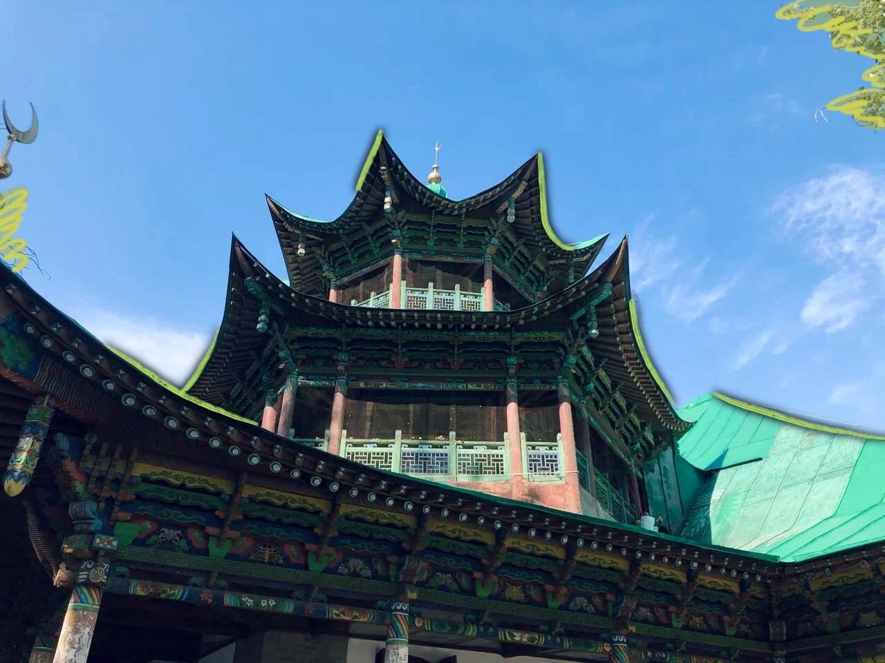 Мечеть в стиле китайской пагоды