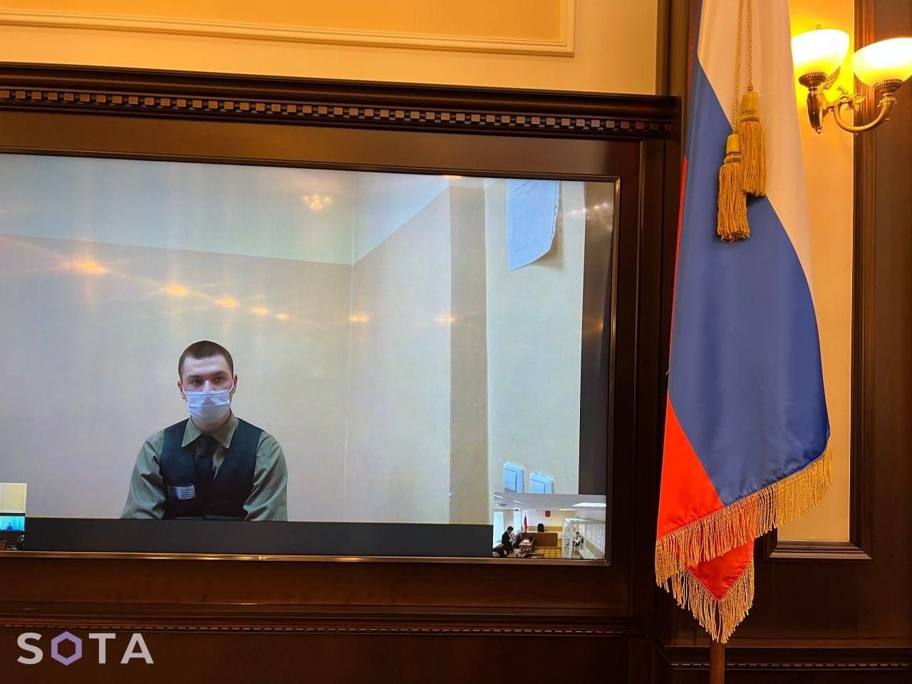 Никита Уваров на суде