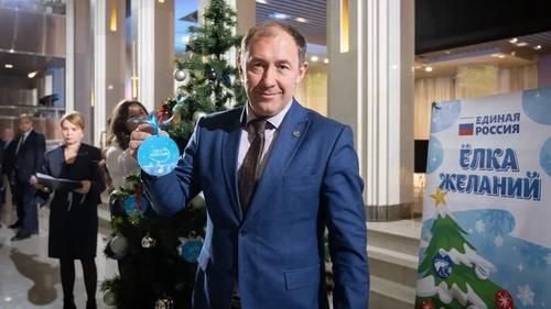 Дмитрий Ашаев на мероприятии «Единой России»