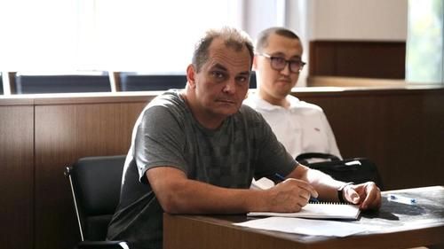 Владимир Егоров на суде