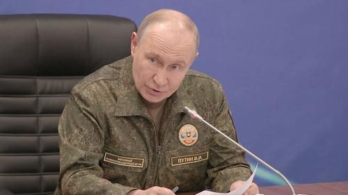 Владимир Путин на совещании в пункте объединенной группировки войск, 4 июля 2026 года