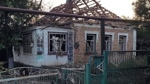 Последствия обстрелов в Днепропетровской области