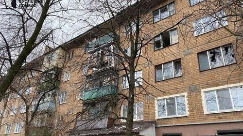 Последствия обстрела жилого дома в Константиновке