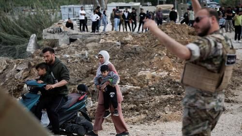 Жители Ливана возвращаются в свои дома