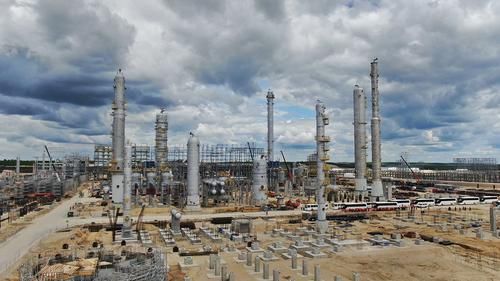 Строительство Амурского газохимического комплекса, 2023 год